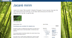 Desktop Screenshot of jacaremirim.com